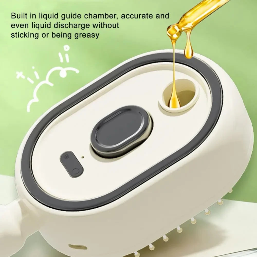 Electric Misting Hair Brush